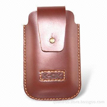 Mobile Phone Case for BlackBerry, Made of Leather